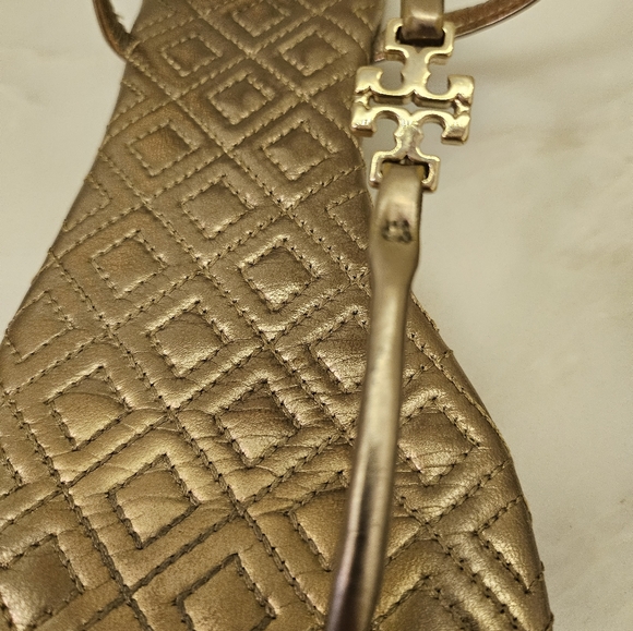 Tory Burch Marion Quilted Sandal Sz 9 - Picture 9 of 16